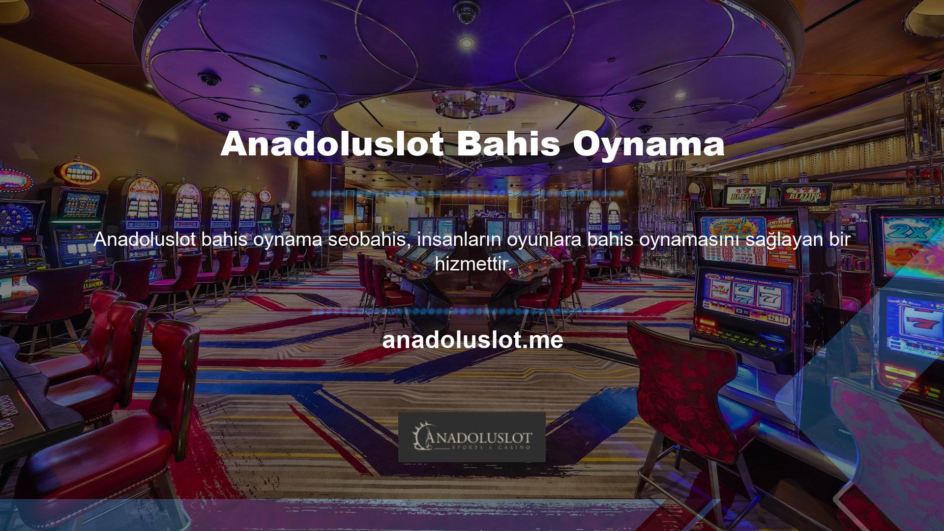 Ayrıca web sitesinde farklı türde bahisler vardır