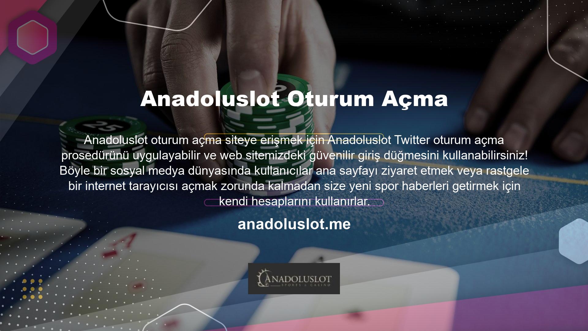 Şirketin kurumsal hesabı her zaman aktif olduğundan, sitenin sosyal medya hesaplarına erişim hızlı ve kolay olacaktır